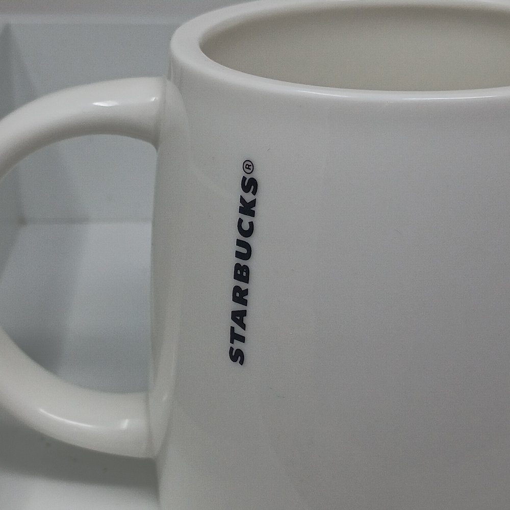 Starbucks White Coffee Mug